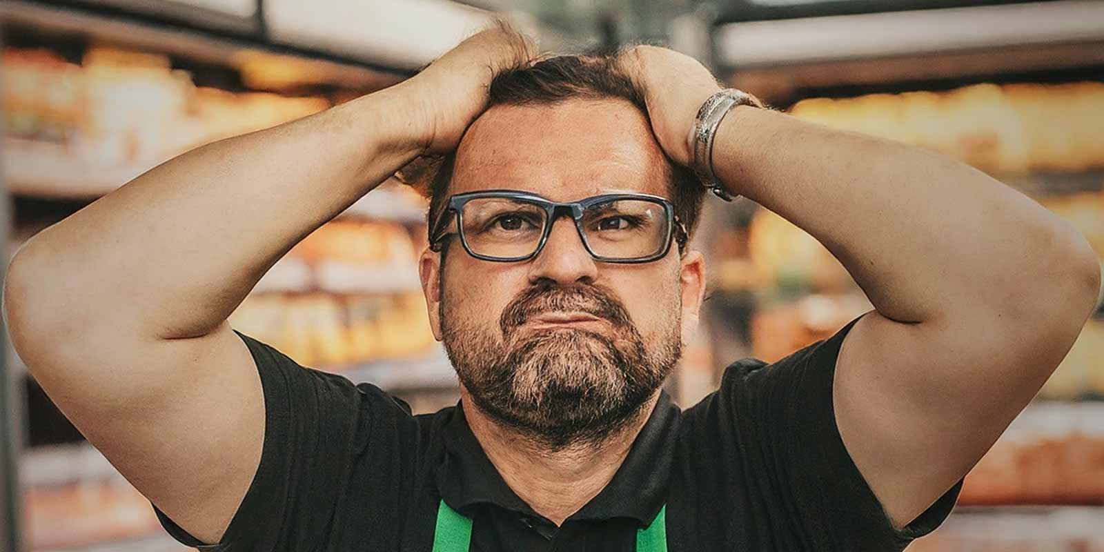 Roll cages for confined stores header