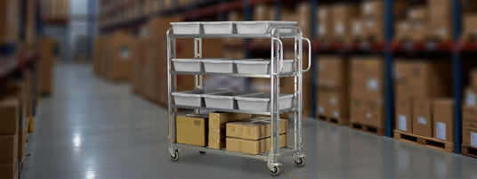 TRS02 Order picking, fulfilment and warehouse trolley range