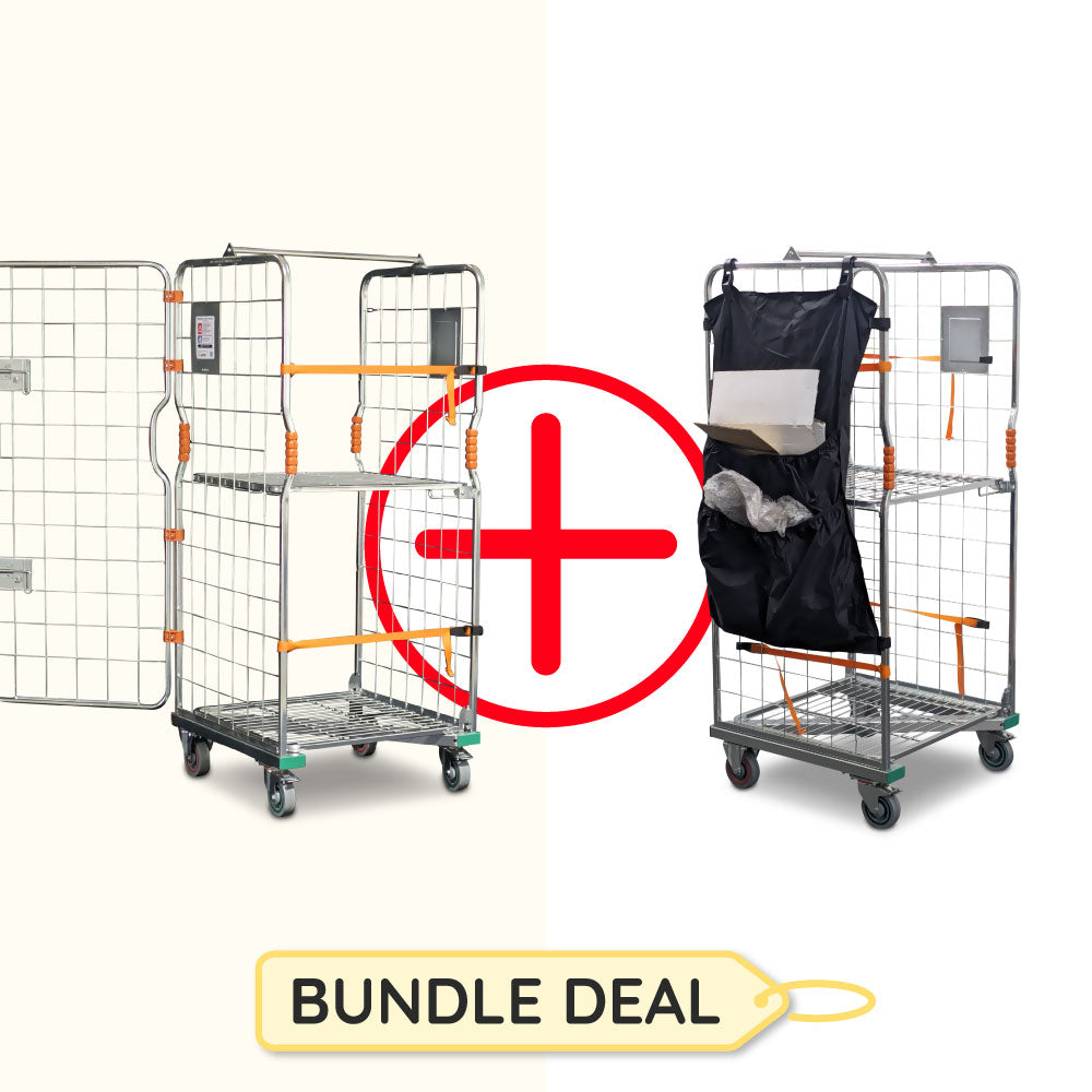 Roll cage and pouch bundle deal. RCS01-04