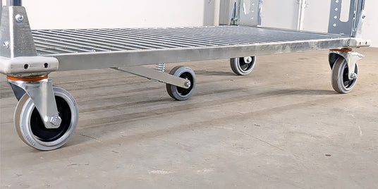 Fifth wheel for TRS02 order picking fulfilment trolley cart