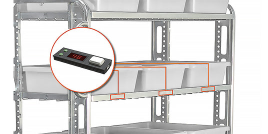 pick to light picking trolley