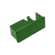 RCS01 base bumper. Green. Isometric