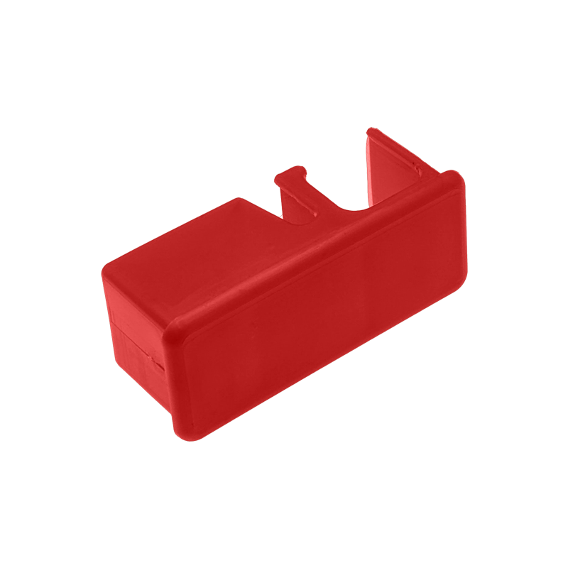 RCS01 base bumper. Red. Isometric