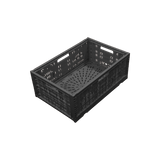 600*400*220 Black crate. Erected. Isometric