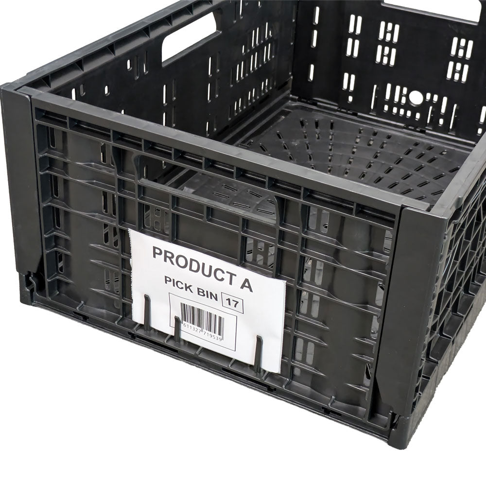 crate tote with 150x100mm label holder