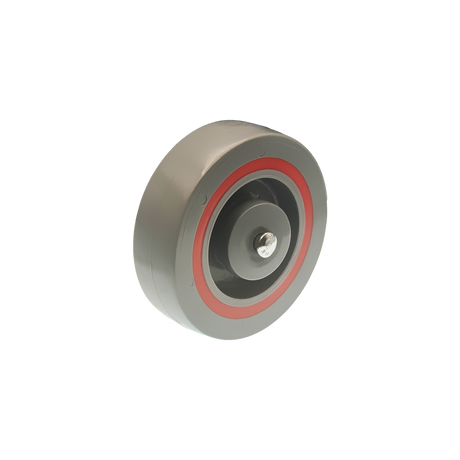 Anteck Industries spare part 125mm roll cage wheel. Isometric