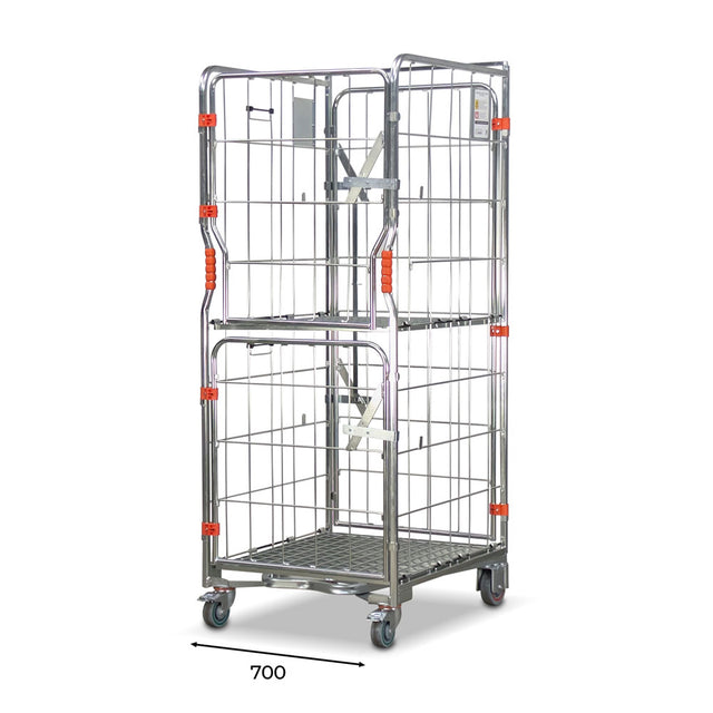 4 sided roll cage RCS04-01 roll cage with doors closed