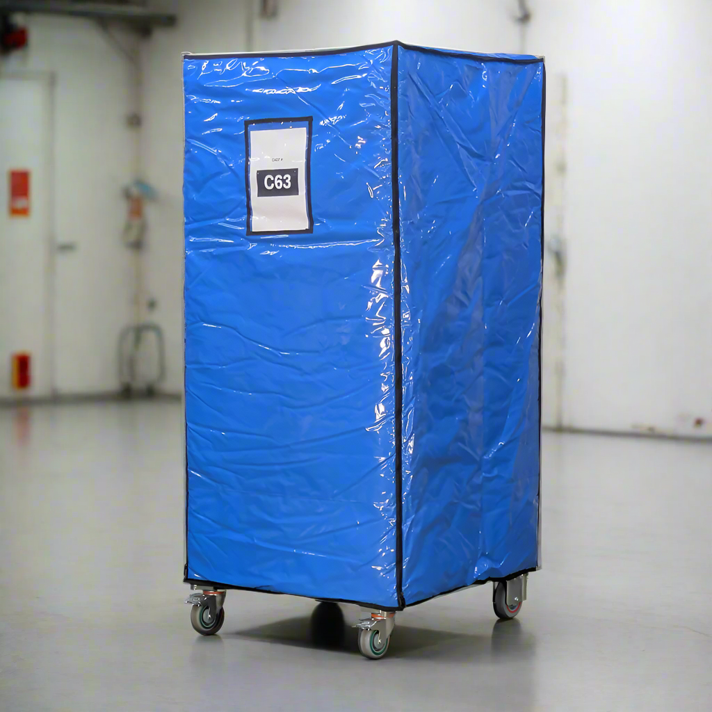 roll cage cover thermal cold chain closed in cold room