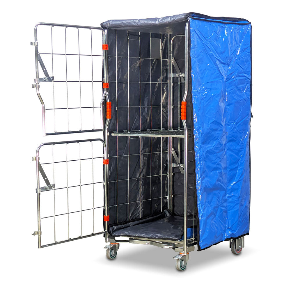roll cage cover thermal cold chain open empty