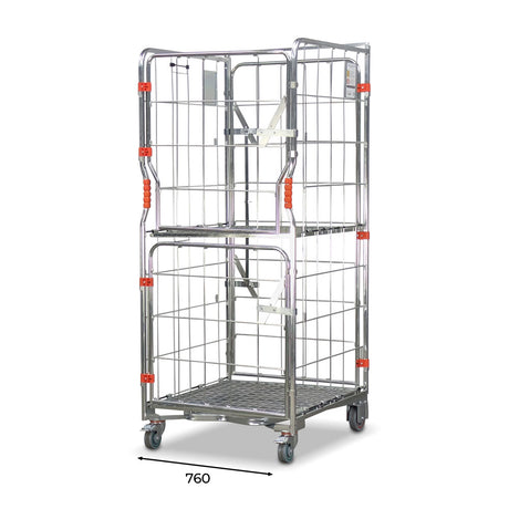 4 sided roll cage RCS05-01 roll cage with doors closed