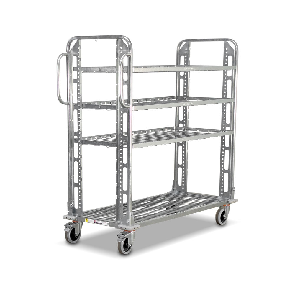 TRS02 adjustable height and angle shelves