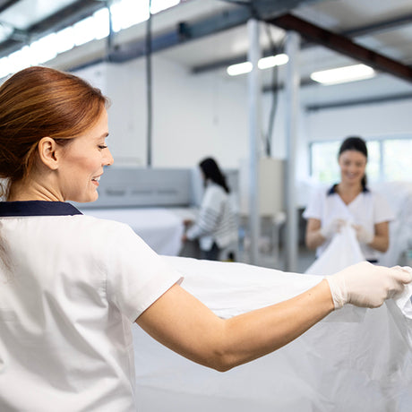 roll cages and trolleys for commercial laundry