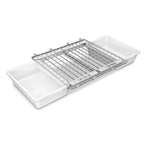 drawer kit for roll cage in the open position