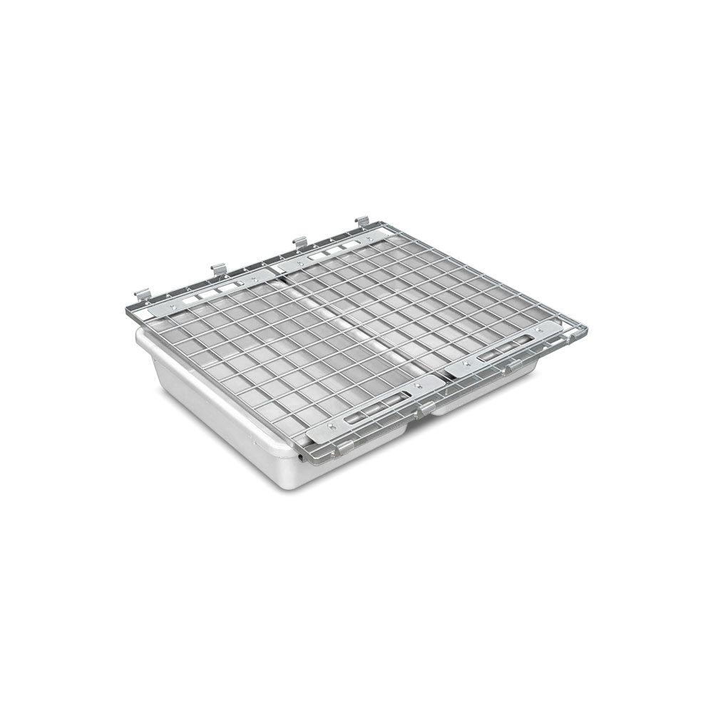 drawer kit for roll cage in the closed position