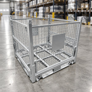 mesh cage in a warehouse 1000kg stillage