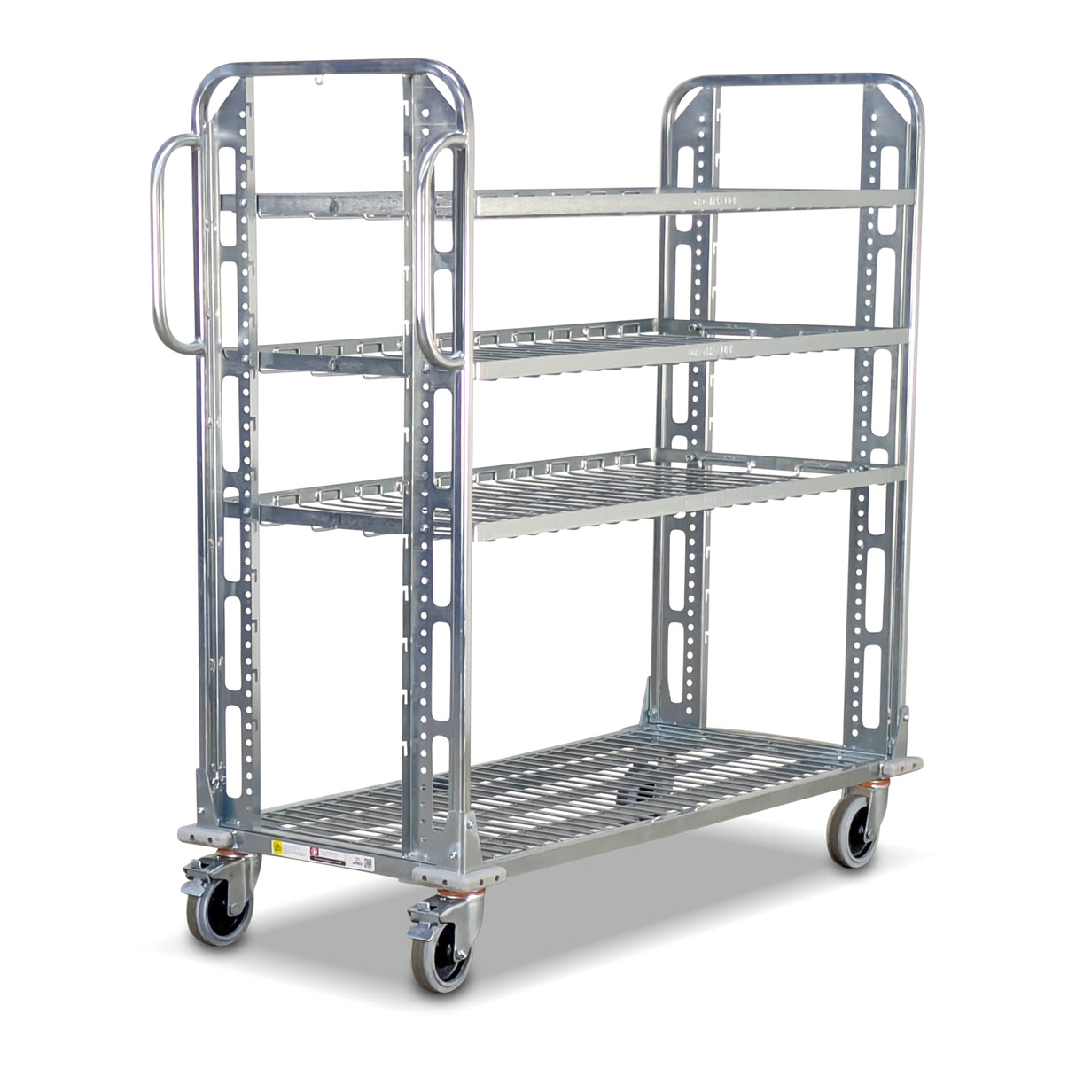 TRS02 adjustable height and angle shelves