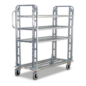 TRS02 adjustable height and angle shelves