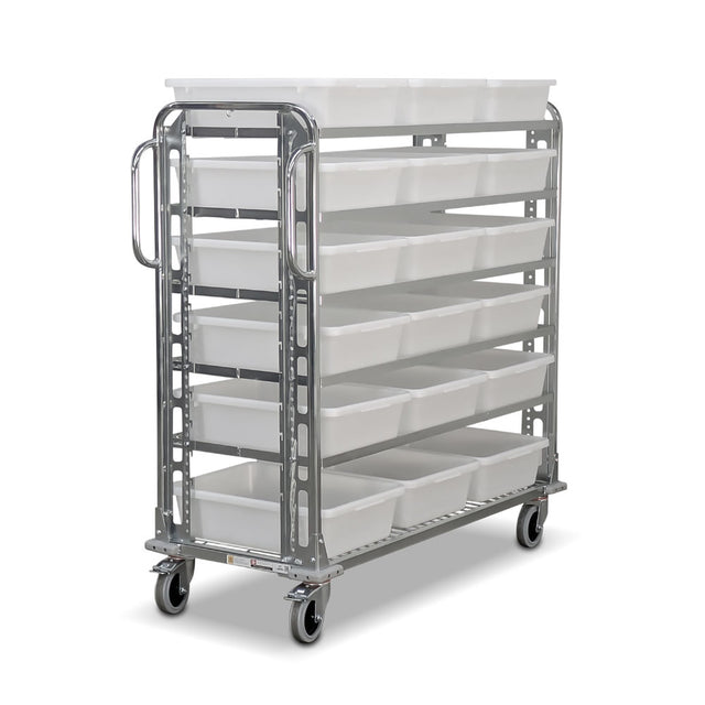 personals trolley with 18 linen totes
