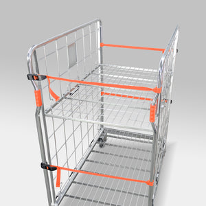 adjustable drop in shelf installed in RCS07 2 sided roll cage