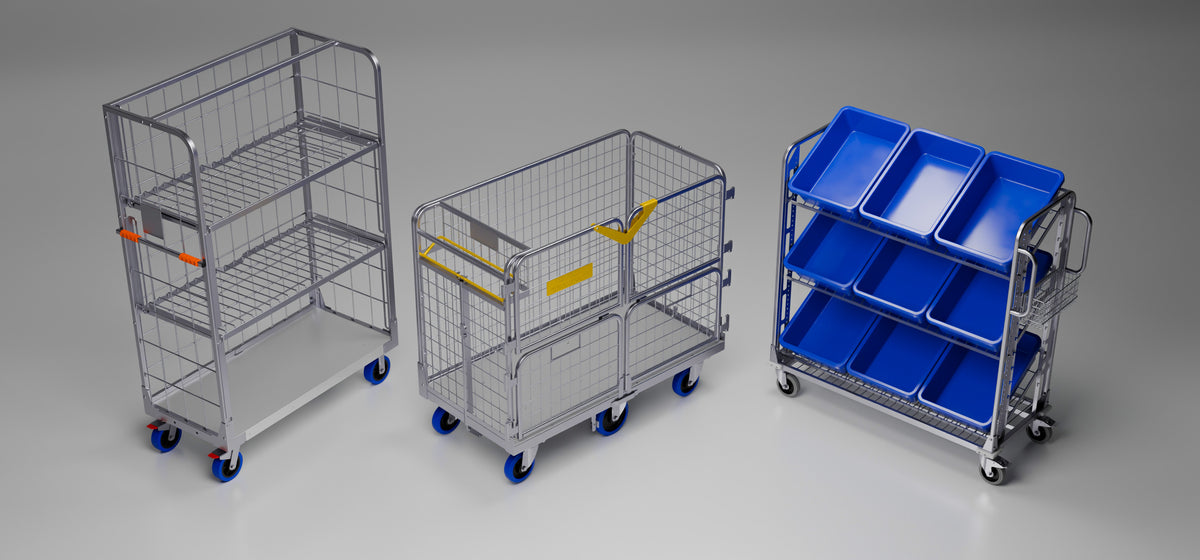 Custom trolleys and roll cages – Anteck Industries