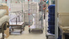 laundry roll cages and warehouse trolleys